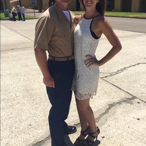 White Spaghetti Strap Dress